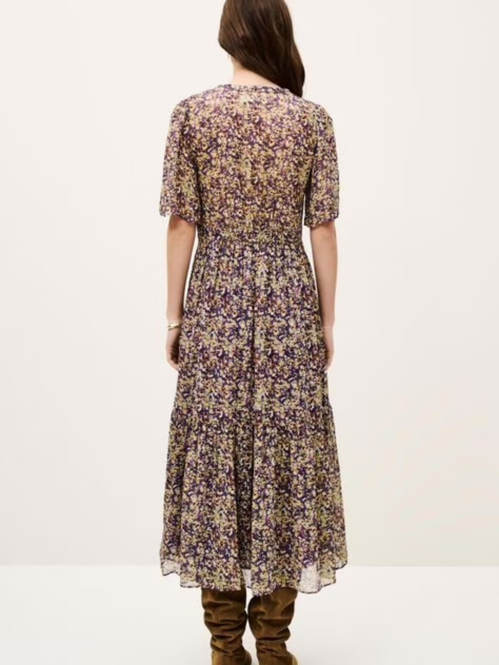 Ba&sh LARIOL short-sleeved dress - Picture 4 of 14